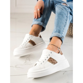 TRENDI Baskets blanches à la mode 1