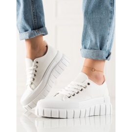 W. Potocki Baskets sur la plateforme Potocki blanc 2