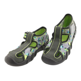 Chaussures enfant Befado 190P094 gris vert 2