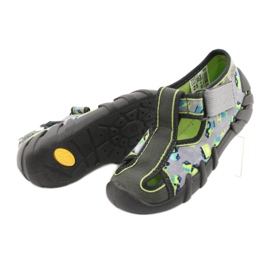 Chaussures enfant Befado 190P094 gris vert 3 Chaussures enfant Befado 190P094 gris vert 3
