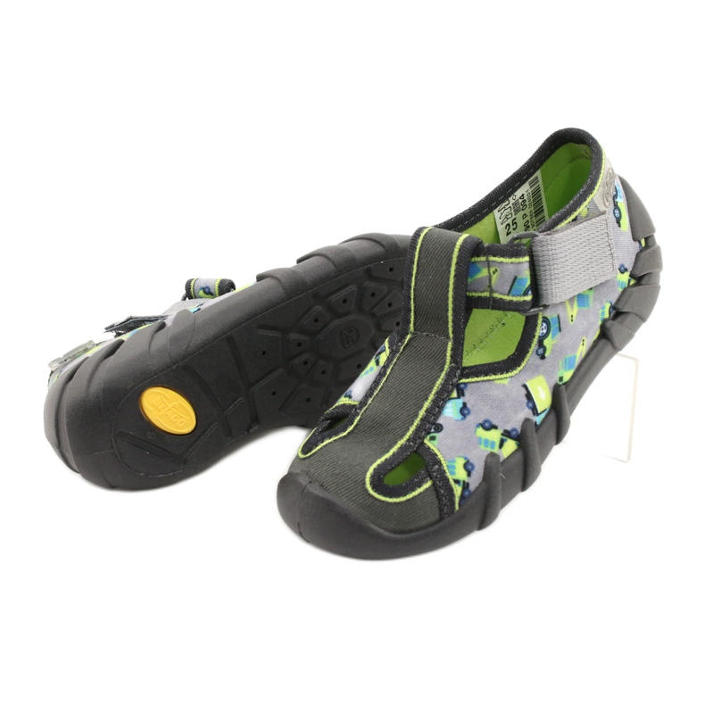 Chaussures enfant Befado 190P094 gris vert 3 Chaussures enfant Befado 190P094 gris vert 3