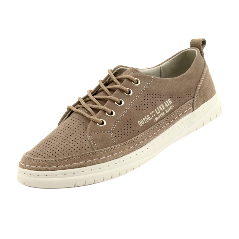 Chaussures de sport pour femmes News 22PB33-4636 beige 3