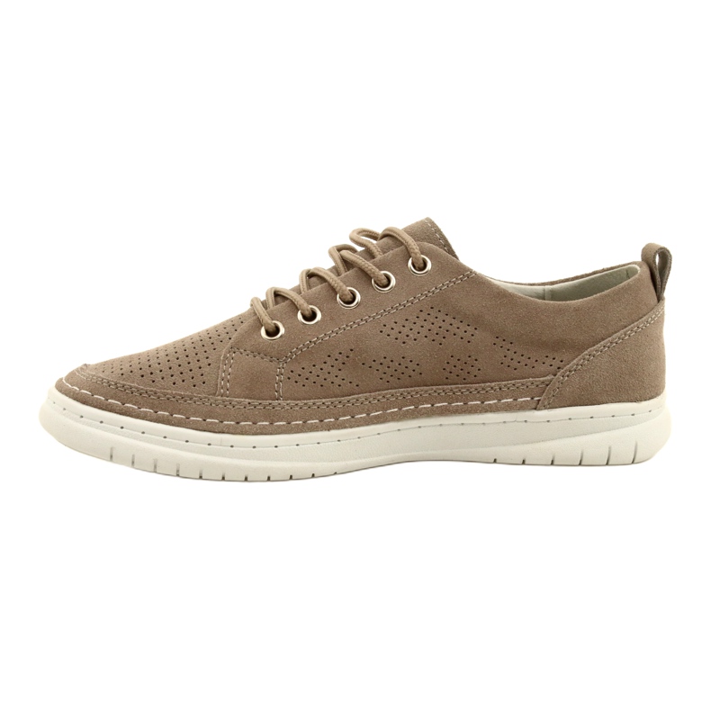 Chaussures de sport pour femmes News 22PB33-4636 beige 1