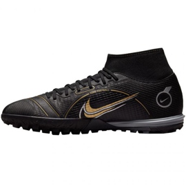 Chaussures de football Nike Mercurial Superfly 8 Academy Tf M DJ2878 007 noir noir 1