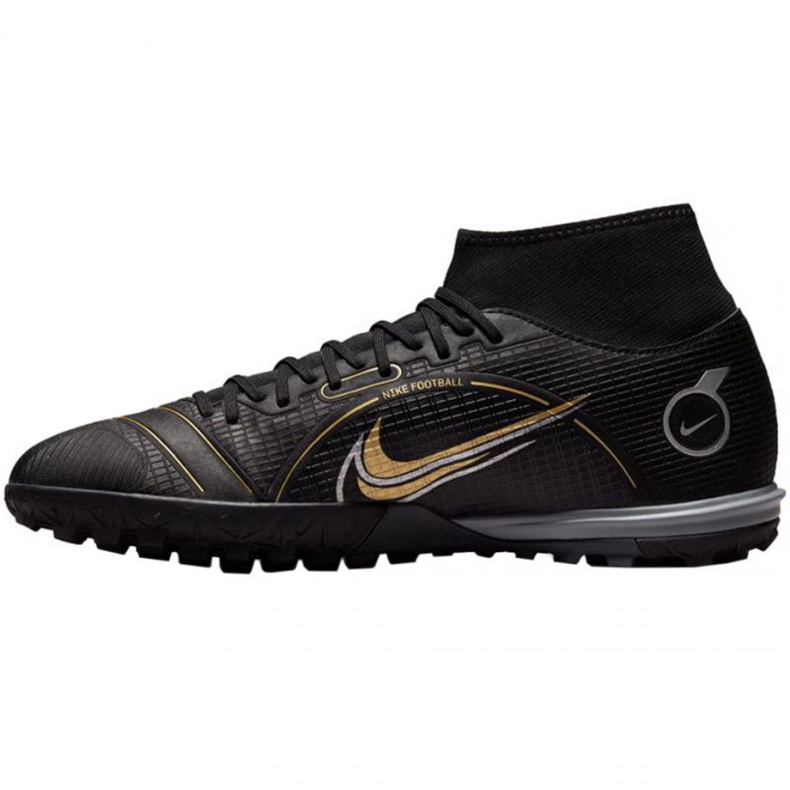 Chaussures de football Nike Mercurial Superfly 8 Academy Tf M DJ2878 007 noir noir 1