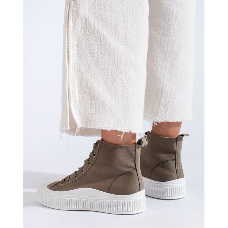 Seastar Baskets décontractées hautes vert 2