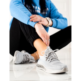 TRENDI Chaussures de sport grises 2