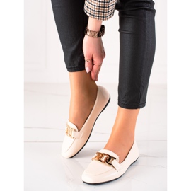 Sergio Todzi Seigneurs classiques du cuir écologique beige 1