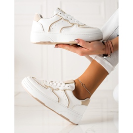 Bestelle Baskets à la mode blanche 1
