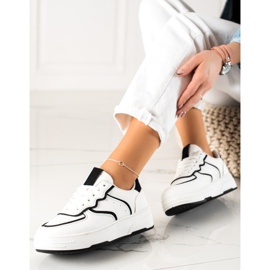 Bestelle Baskets à la mode blanche 1