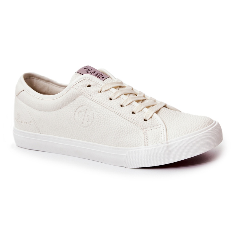 Baskets Homme Cuir Cross Jeans JJ1R4023C Blanc 1