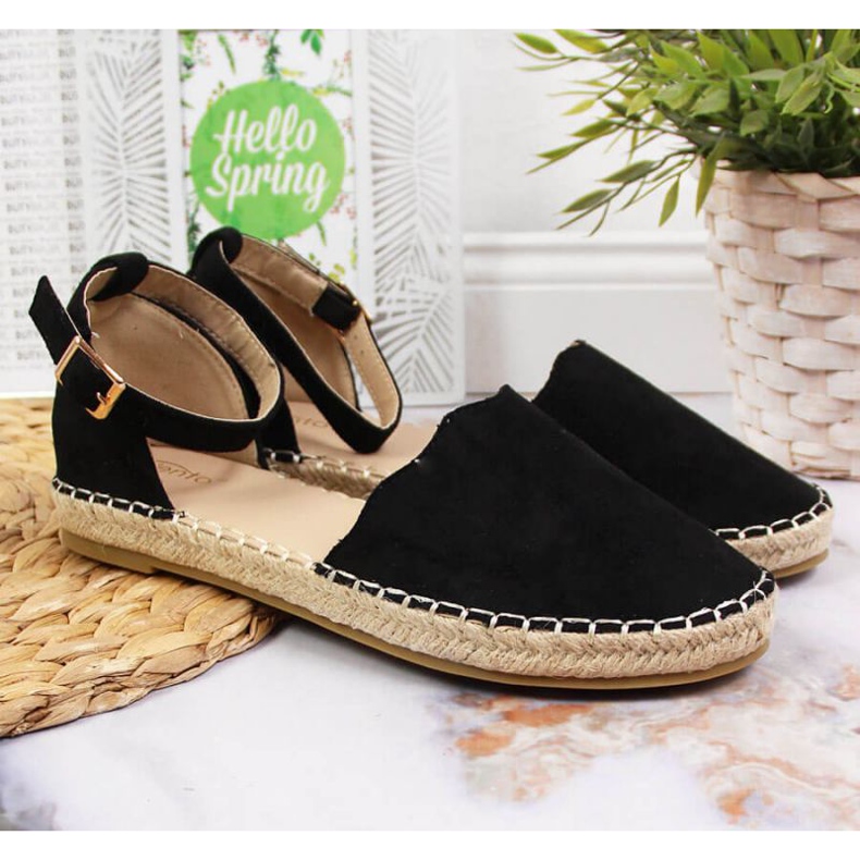 Espadrilles eVento W EVE343A noir 2