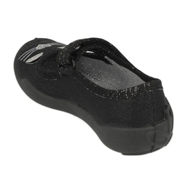 Chaussures enfant Befado 114X450 noir argent 3