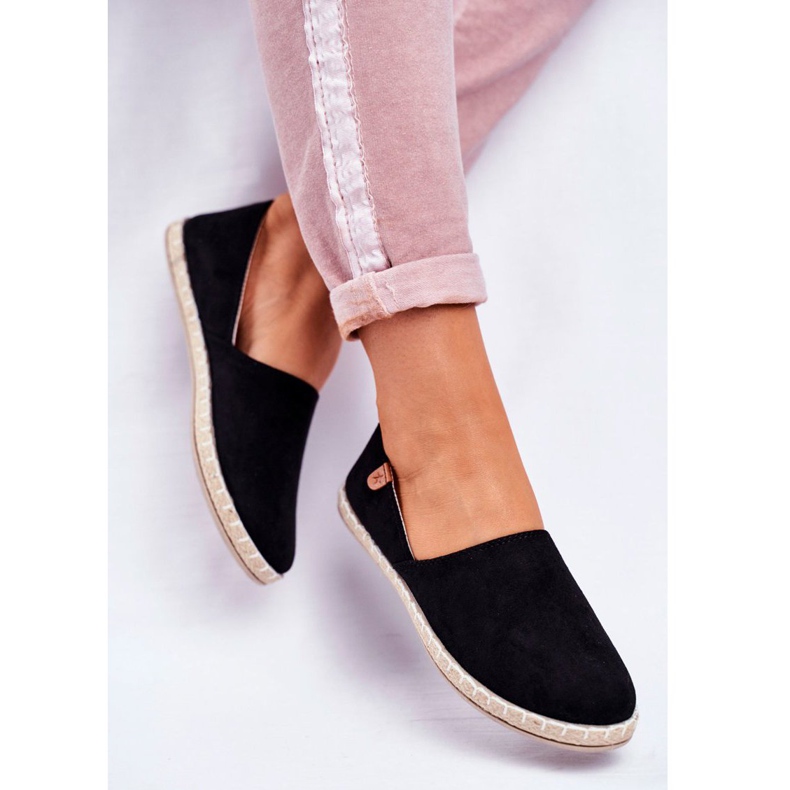 Espadrilles noires pour femme News 20TX022416 2