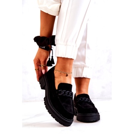 PL5 Mocassins Daim La.Fi Noir Saphir le noir 2
