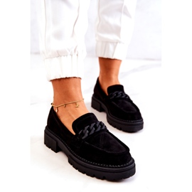 PL5 Mocassins Daim La.Fi Noir Saphir le noir 3