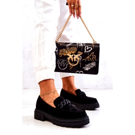 PL5 Mocassins Daim La.Fi Noir Saphir le noir 5