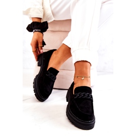 PL5 Mocassins Daim La.Fi Noir Saphir le noir 4