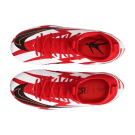 Chaussures de football Nike Superfly 8 Academy CR7 Mg Jr DB2672-600 oranges et rouges 3