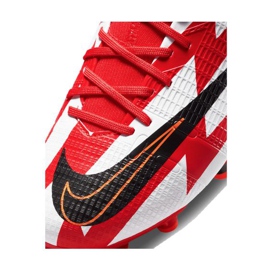Chaussures de football Nike Superfly 8 Academy CR7 Mg Jr DB2672-600 oranges et rouges 5