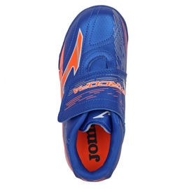 Joma Super Copa Jr 2209 Tf Jr SCJS2204TFV bleu orange bleu 2