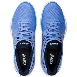 Asics Netburner Ballistic Ff 2 W 1052A033 408 chaussures de volley-ball bleu bleu 4