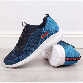 Chaussures de sport Big Star M JJ174284 bleu marine 2