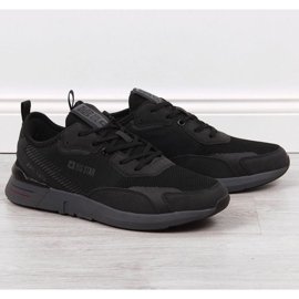 Chaussures de sport décontractées noires Big Star M JJ174292 le noir 1