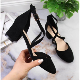 Sandales à brides Sergio Leone W SK365A noir 1