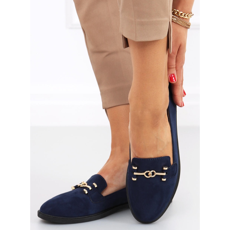 Mocassins Giro D. Bleu, femmes 1 Mocassins Giro D. Bleu, femmes 1