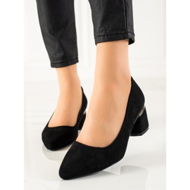 Seastar Escarpins en daim noir 2