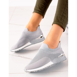 Sergio Todzi Baskets à enfiler grises 1