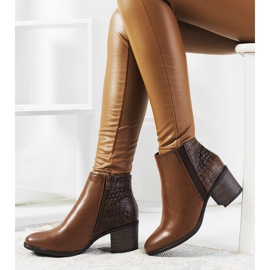 Bottes isolées Villa marron brun 1 Bottes isolées Villa marron brun 1