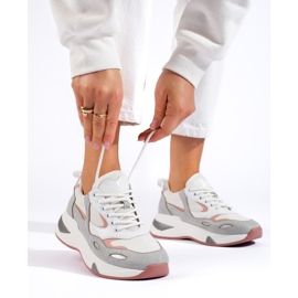 Baskets VINCEZA blanche 1