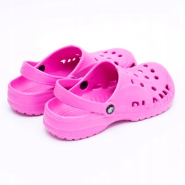 Flameshoes Chaussons Femme Rose Light Crocs Eva 2