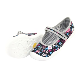 Chaussures pour enfants Befado 114Y373 le noir multicolore 5