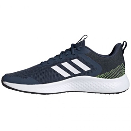 Chaussures Adidas Fluidstreet M FY8454 bleu marine 1