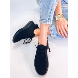 Zewa Chaussettes noires chaussures de sport le noir 2 Zewa Chaussettes noires chaussures de sport le noir 2