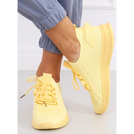 Chaussettes de sport Zewa Jaune 2