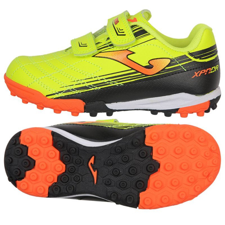 Chaussures de football Joma XPander 2209 Tf Jr XPJS2209TFV jaune jaunes 1
