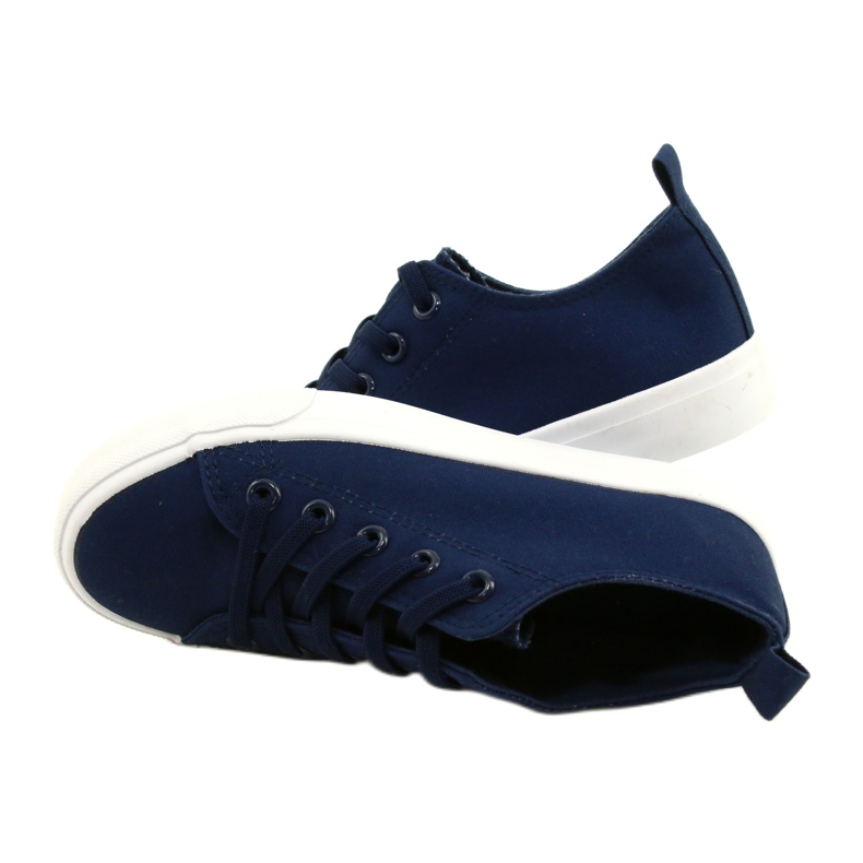 Atletico Children's Sneakers Wy20761 Navy Blue bleu bleu 4 Atletico Children's Sneakers Wy20761 Navy Blue bleu bleu 4