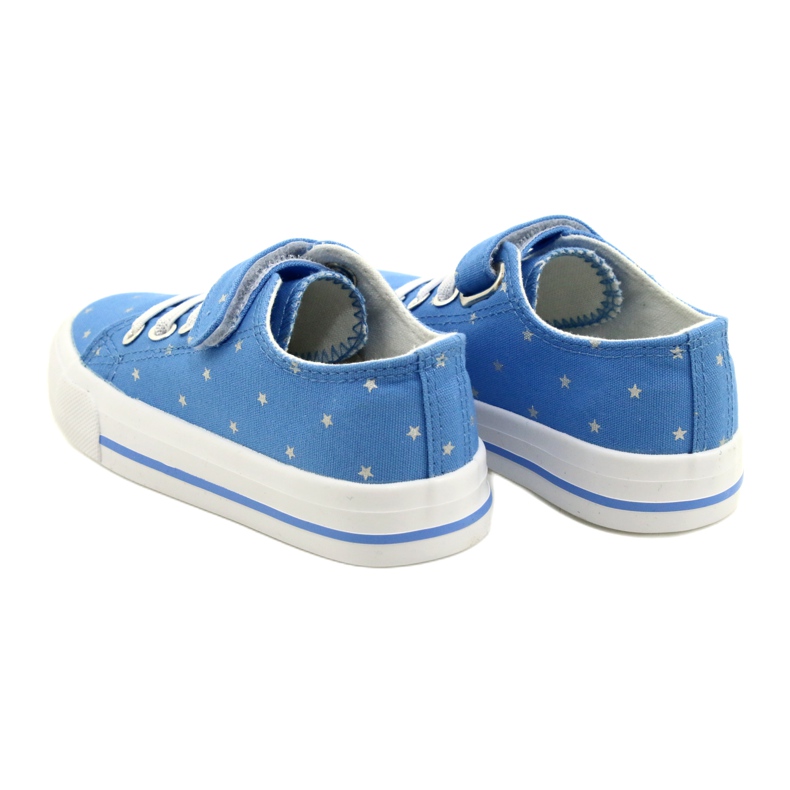 Baskets Velcro Silver Stars Atletico WY21383 Bleu 5