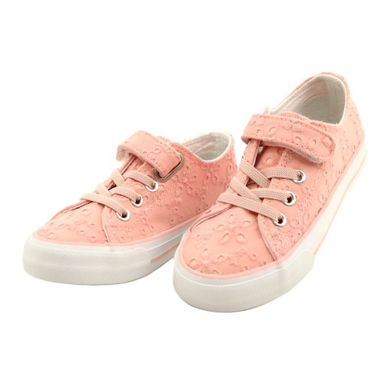 Baskets Lace Velcro Atletico WY21452 Rose 2 Baskets Lace Velcro Atletico WY21452 Rose 2