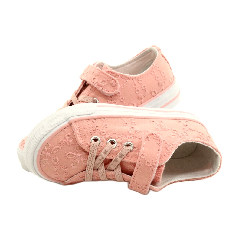 Baskets Lace Velcro Atletico WY21452 Rose 4 Baskets Lace Velcro Atletico WY21452 Rose 4