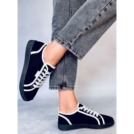Noir Baskets chanelki noires Trest le noir 2