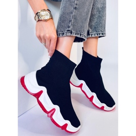 Chaussures socquettes Trumm NERO-2 le noir 1