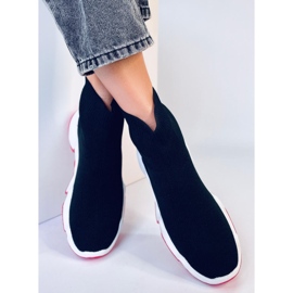 Chaussures socquettes Trumm NERO-2 le noir 2