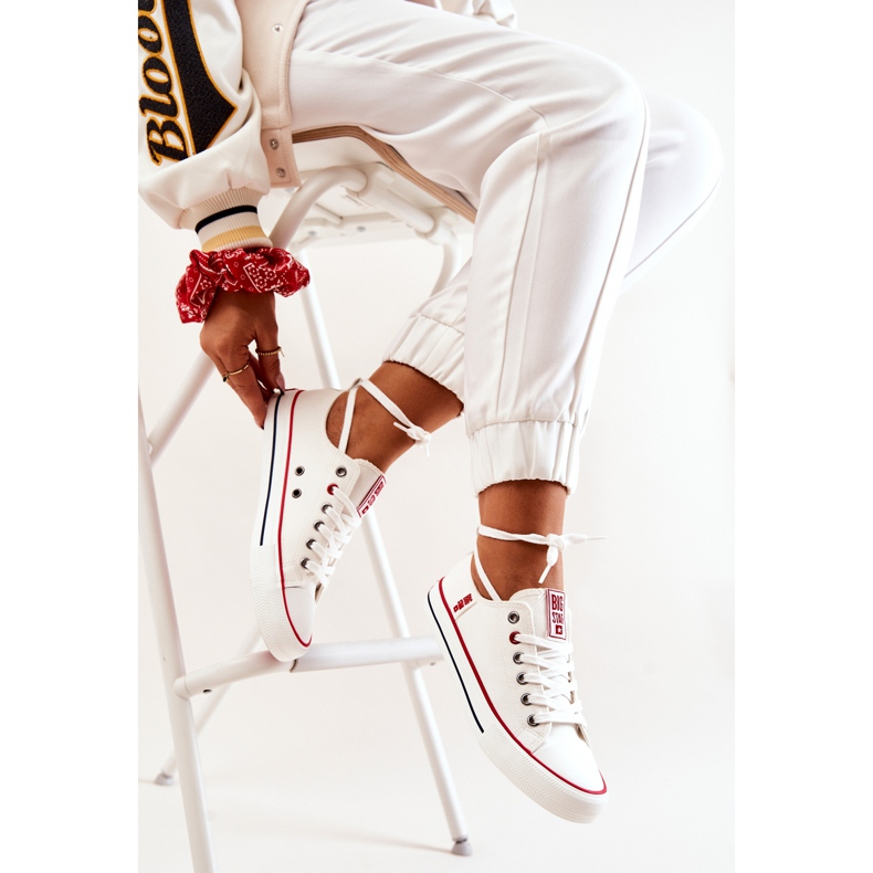 Baskets Femme Big Star JJ274123 Blanc blanche 2