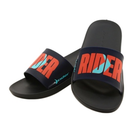 Rider Men's Flip -flops for the Navy Blue Beach 11773 20856 bleu 4