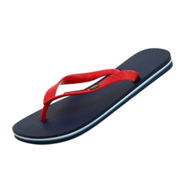 Ipanema Chaussons Homme 80415 20698 Rouge bleu marine 3